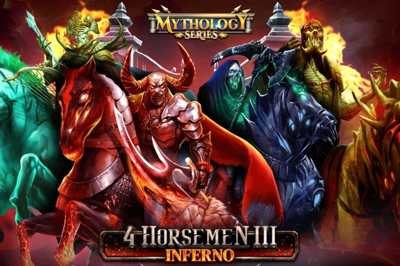 Capa do slot 4 Horsemen 3 Inferno