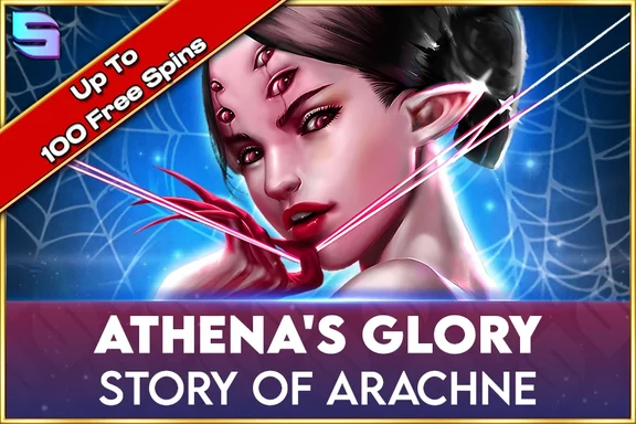 Capa do slot Athena's Glory Story of Arachne